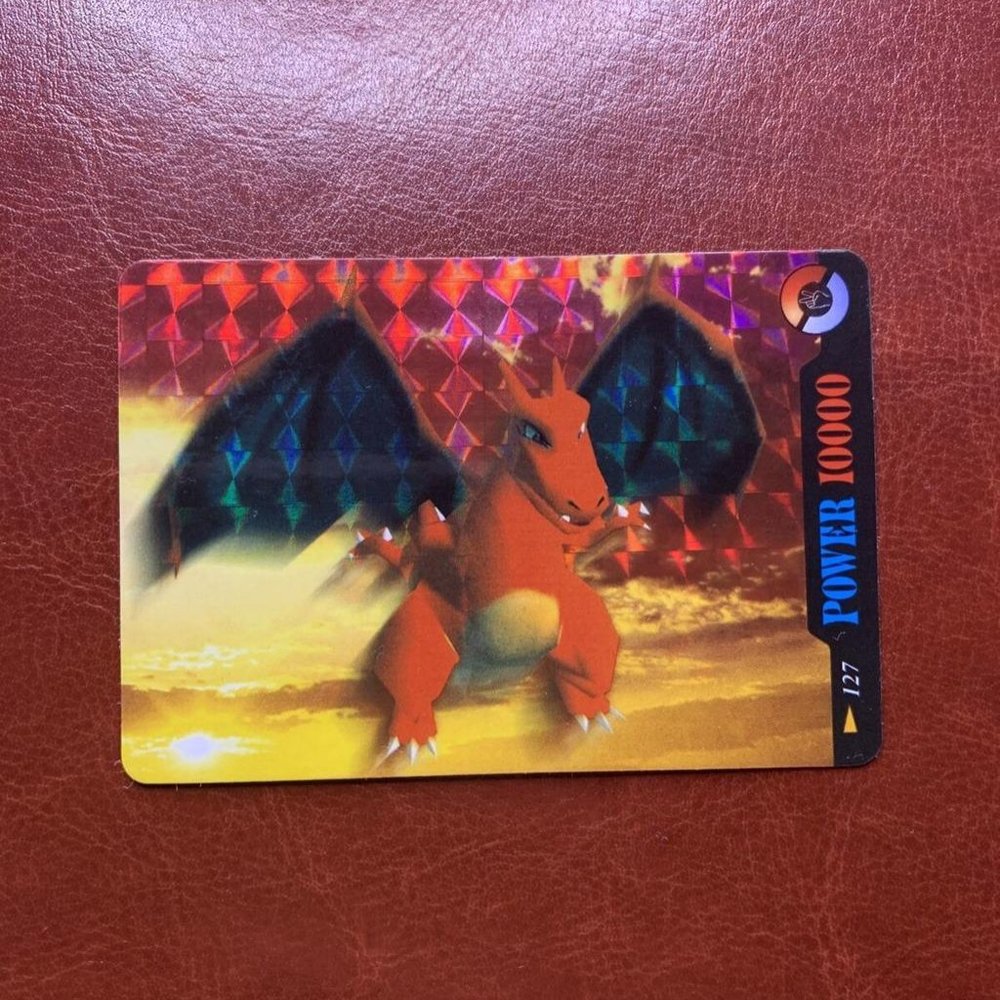 Pokemon Pocket Monsters Charizard Power 10000 Holo Prism Japanese Vending Rare!
